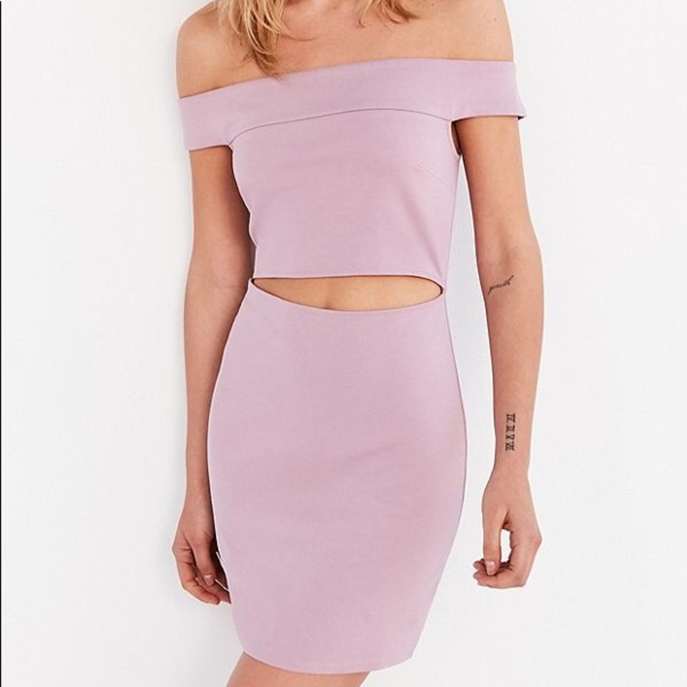 Silence + Noise | Off-The-Shoulder Dress